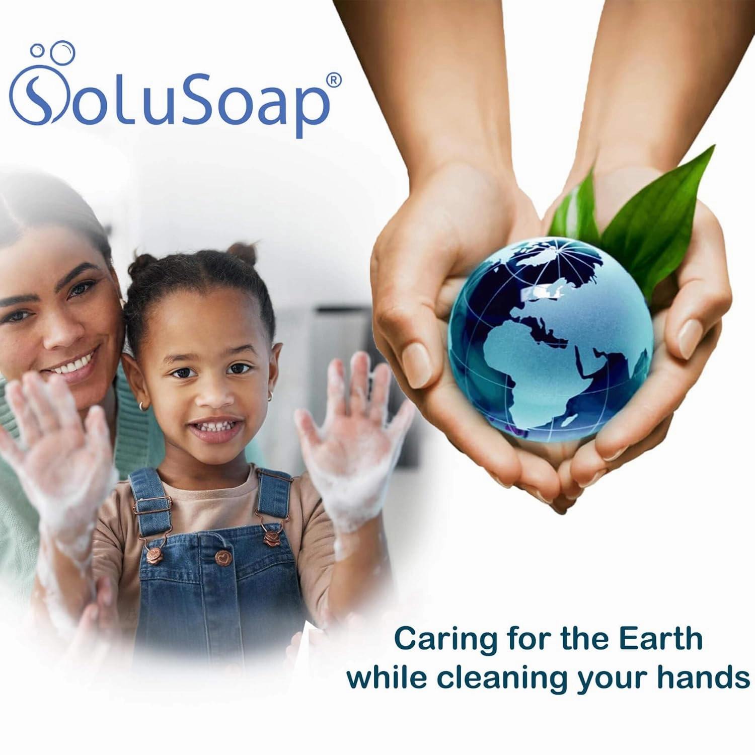 Makes 30 bottles of Premium Foaming Hand Soap, Unscented, Quick Dissolve, Immediate Use Foaming Hand Soap Refills, Powder Concentrate. Use 97% less Plastic