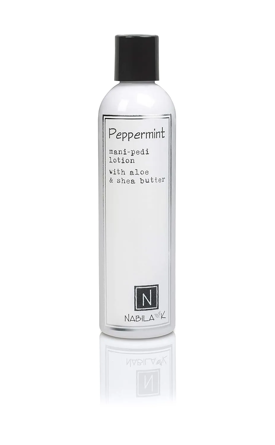 Mani-Pedi Lotion, Peppermint with Aloe & Shea Butter, 9 oz