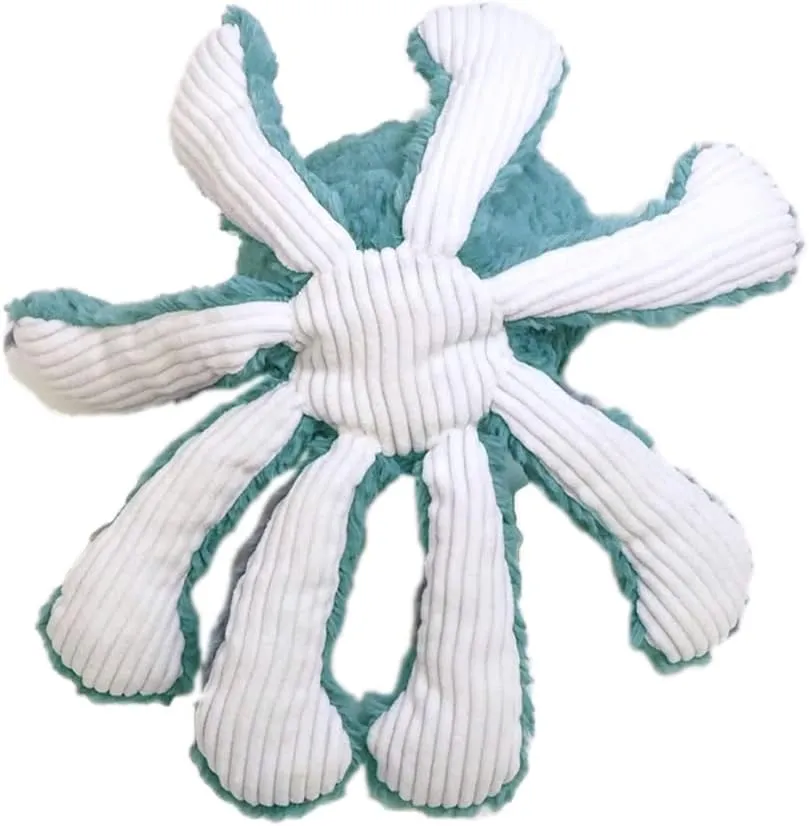 Mary Meyer Putty Stuffed Animal Soft Toy, 14-Inches, Slate Blue Octopus