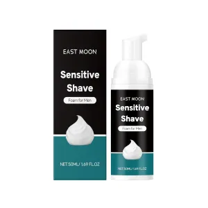 Men'S Shaving Mousse Gently Cleanses and Cares for the Face with Fine Foam Shaving, Protecting the Skin