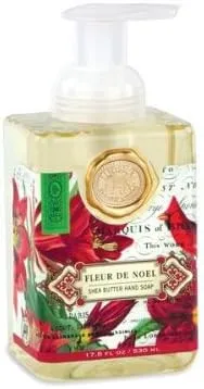Michel Design Works Fleur De Noel Foaming Soap with Pump