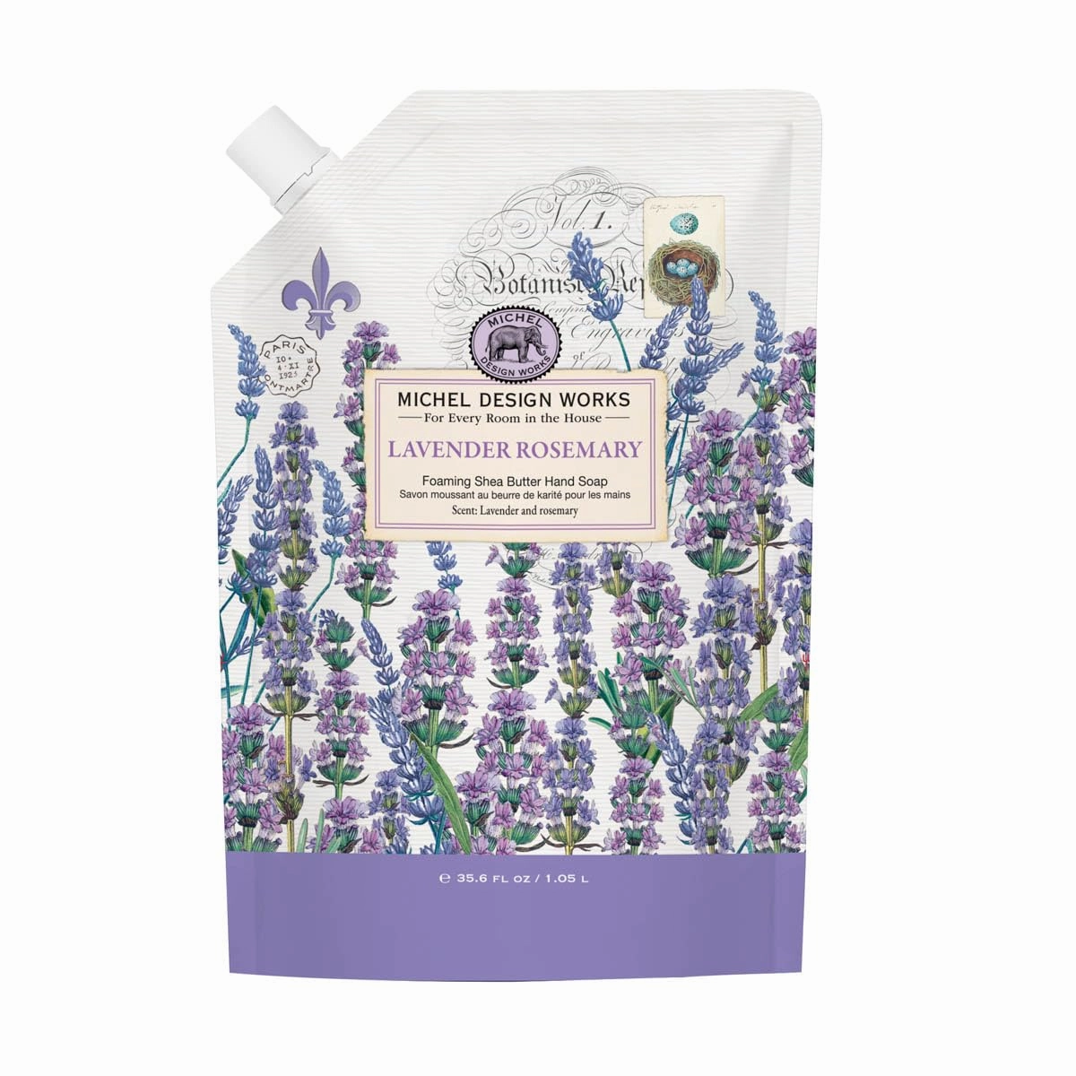Michel Design Works Lavender Rosemary Foaming Hand Soap Refill