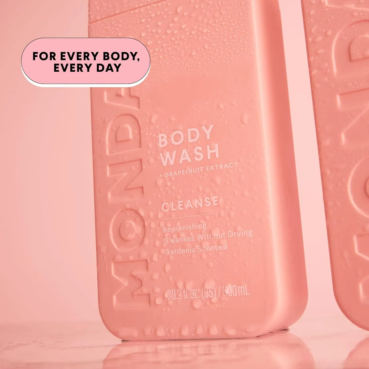 MONDAY HAIRCARE CLEANSE Body Wash with Grapefruit Extract, Hyaluronic Acid, Shea Butter, Coconut Oil for Normal to Oily/Combination Skin 600 mL (Dual Pack)