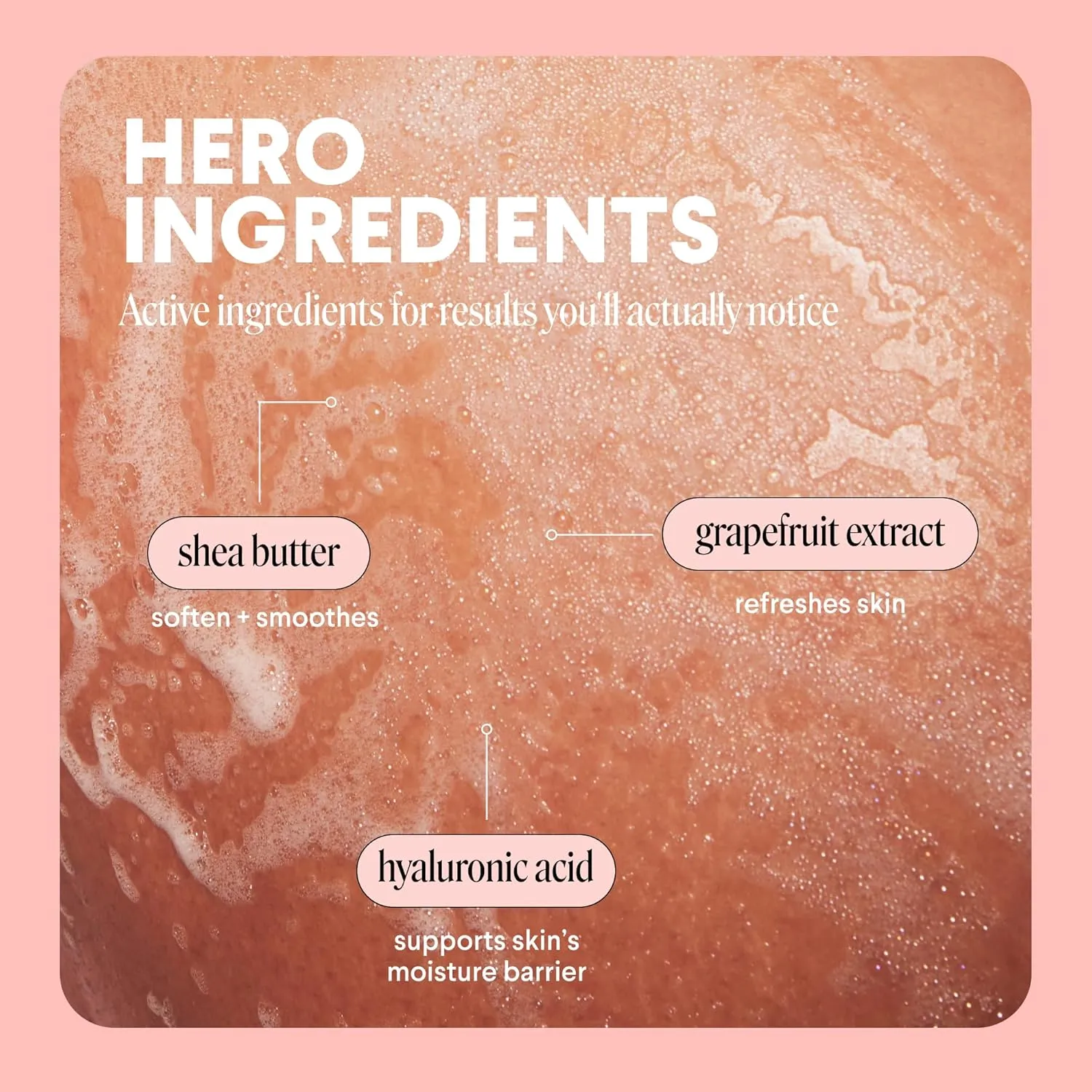 MONDAY HAIRCARE CLEANSE Body Wash with Grapefruit Extract, Hyaluronic Acid, Shea Butter, Coconut Oil for Normal to Oily/Combination Skin 600 mL (Dual Pack)
