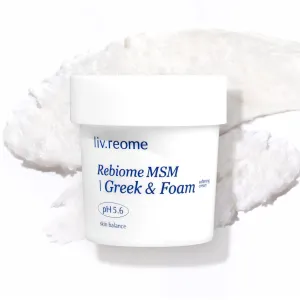 MSM Sulfur & Probiotic Exosome Cleanser – Deep Pore Detox, Blackhead & Oil Control, Hydrating Finish