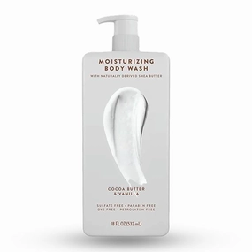 Native Cocoa Butter & Vanilla Moisturizing Body Wash 18 oz - Pack Of 01