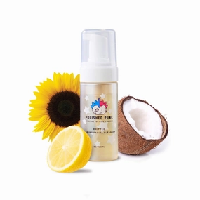 Natural Foaming Face Wash for Kids & Tweens – Organic, Fragrance-Free, Tear-Free Cleanser for Sensitive Skin – 4 oz