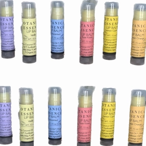 Natural Skincare Lip Balm Bundle Moisturizer Dry Lips Chapped Lips Lip Healing 6 pack .9oz