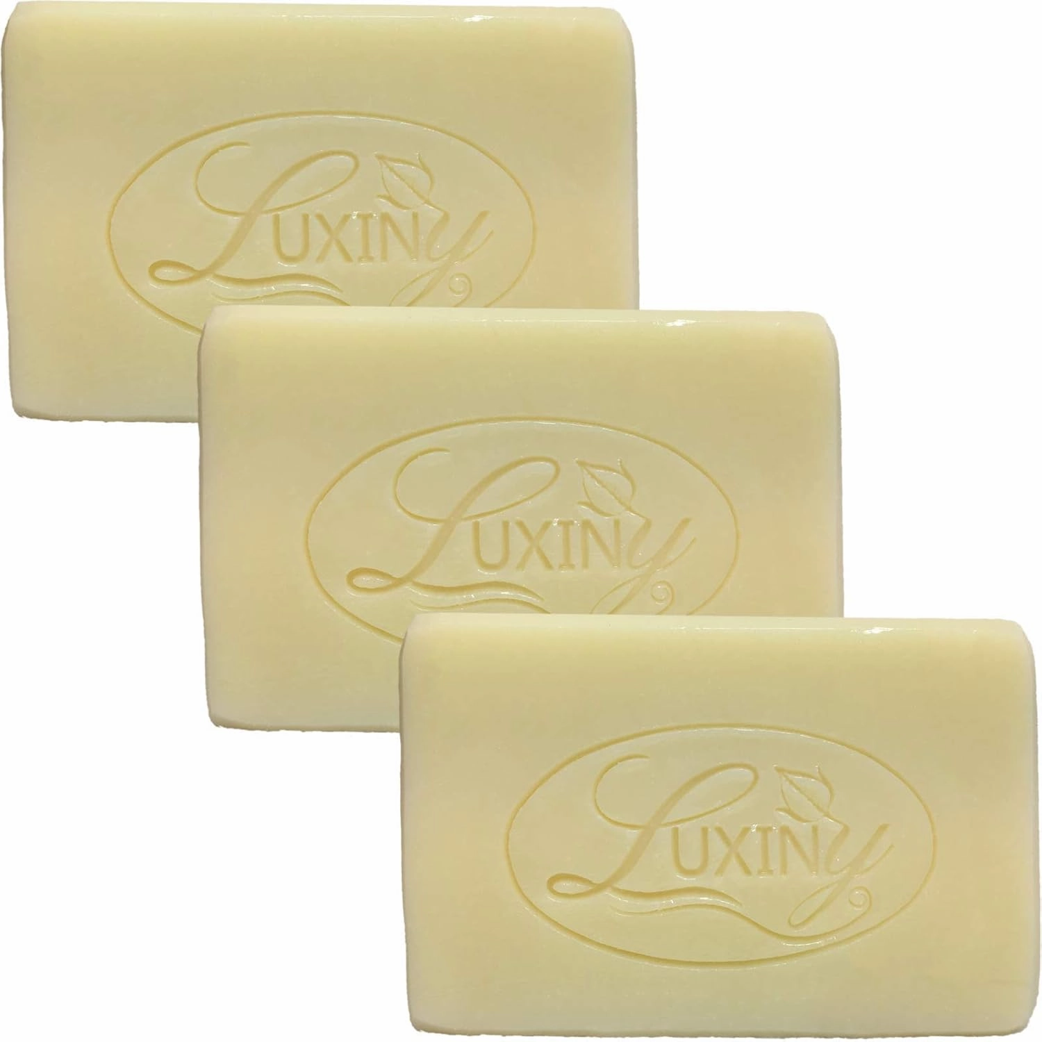 Natural Soap Bar, Cocoa Butter & Shea Handmade Body Soap and Bath Soap Bar is a Palm Oil Free Moisturizing Vegan Castile Soap for All Skin Types Including Sensitive Skin, Unscented (3 Pack)