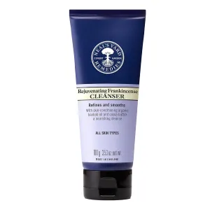 Neal's Yard Rejuvenating Frankincense Cleanser with Aloe Vera & Cocoa Butter, Smoothes & Refines, All Skin Types, Vegan Approved, Cruelty-Free 100mL