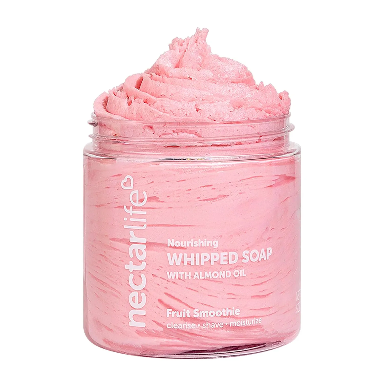Nectar Life Whipped Soap and Shave Butter, 5 oz, (Fruit Smoothie)