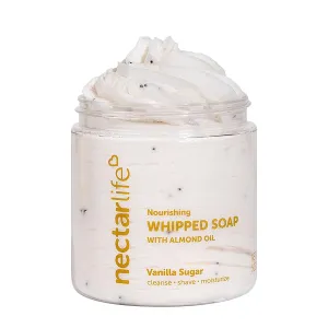 Nectar Life Whipped Soap and Shave Butter, 5 oz (Vanilla Sugar)