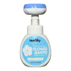 Nekoty Flower Stamp Foaming Hand Soap | Long Lasting Scent | Gentle and Moisturizing (Lemon Citrus)