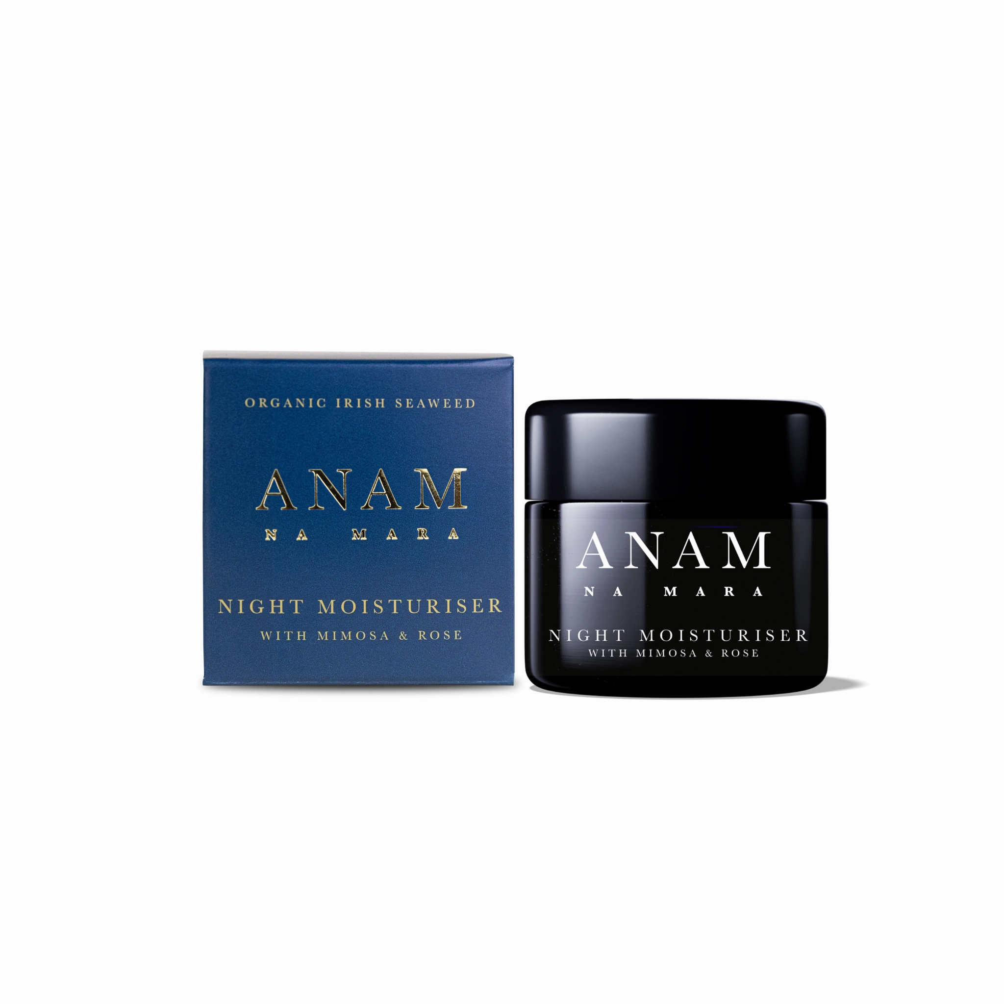 Night Moisturiser with Mimosa & Rose - 50ml