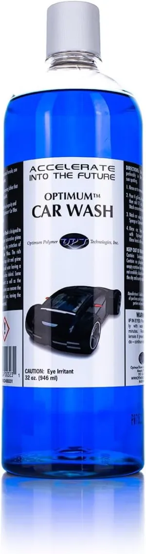 Optimum Car Wash - 32 Oz., Biodegradable Foaming Car Wash Soap, For Professional Car Detailing and At Home Car Wash, Bucket Wash, or Use with Foam Gun or Foam Cannon
