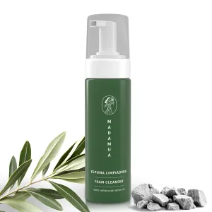 Organic Facial Foam - Gentle Oxygenating Foaming Face Wash for Women - Natural Foaming Facial Cleanser for Deep Cleaning and Balanced Hydration to Keep Your Skin Hydrated