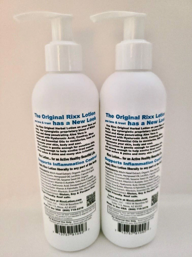 Original Natural Herbal Blend (2-pack) with Witch Hazel, Aloe Vera, Shea Butter, Hyaluronic Acid & Essential Oils. Moisturizer and Skin Toner for Face and Body.