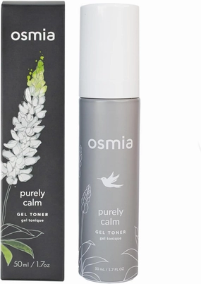 Osmia Skincare - Purely Calm Gel Toner | Hyaluronic Acid, Apple Extract, White Tea, Aloe Vera | Hydrate, Soothe, Support | Clean Beauty for Healthy Skin (1.7 fl oz | 50 mL) New Packaging