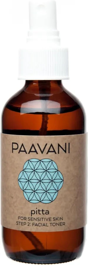 PAAVANI Ayurveda Pitta Toner - Made in USA - Ayurvedic Skincare- Sensitive Skin - 100% Organic, 4 oz…