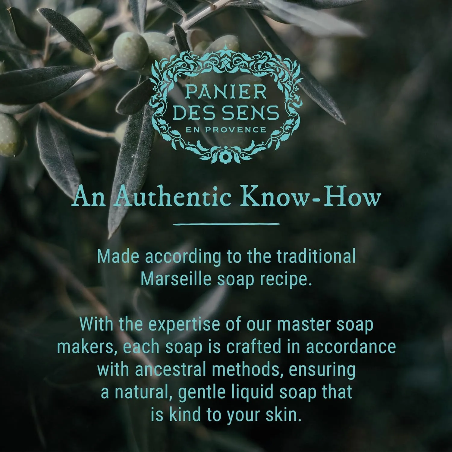 Panier des Sens - Liquid Hand Soap - Jasmine Hand Wash - French Marseille Moisturizing Hand Soap with Coconut Oil - Refillable Kitchen & Bathroom Hand Soap - 96% Natural Ingredients -16.9 Fl.oz