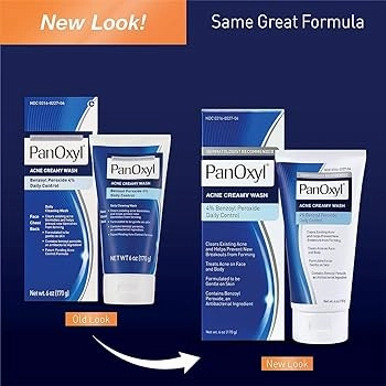 PanOxyl - Acne Creamy Wash 4% BENZOYL PEROXIDE | 170 g
