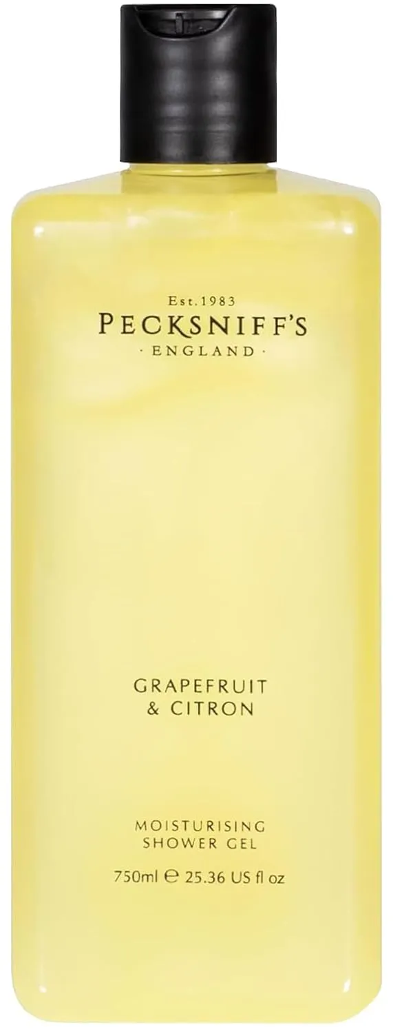 Pecksniff's Grapefruit & Citron Moisturizing Shower Gel | 750ml / 25.36 Fl Oz