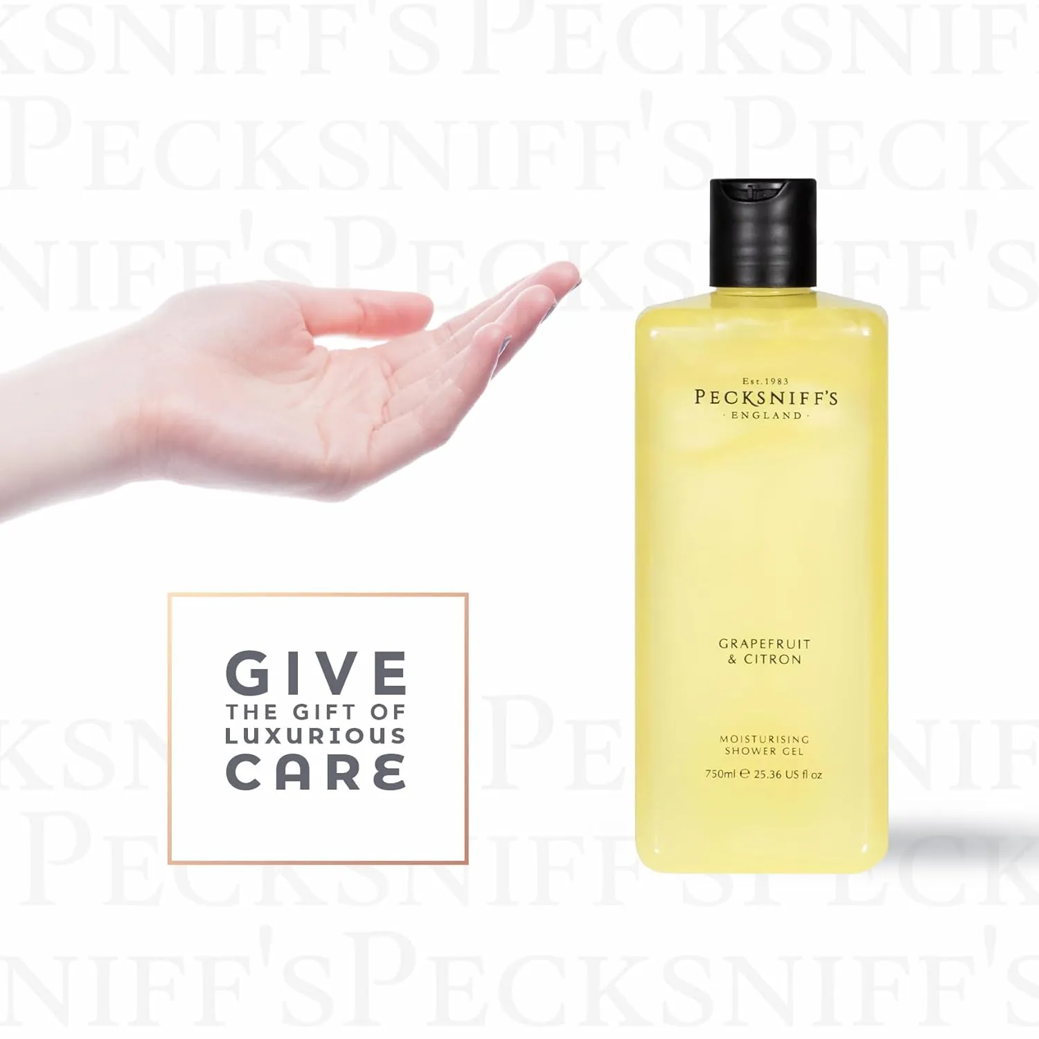 Pecksniff's Grapefruit & Citron Moisturizing Shower Gel | 750ml / 25.36 Fl Oz