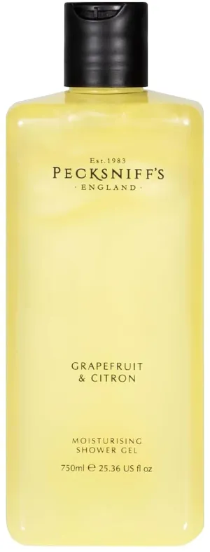 Pecksniff's Grapefruit & Citron Moisturizing Shower Gel | 750ml / 25.36 Fl Oz
