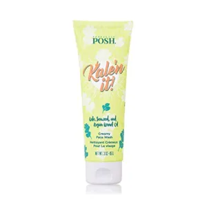 Perfectly Posh - KALE'N IT Creamy Face Cleanser - Gentle, Nourishing Cleanser for Soft, Hydrated Skin - for Daily Use and All Skin Types - 3oz