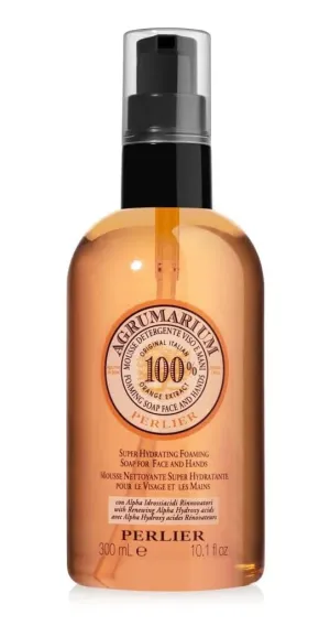 Perlier Orange Extract Foaming Soap, Mediterranean Fruit Extract, 10.1 oz