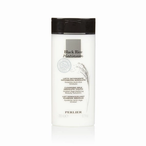 Perlier Black Rice Facial Cleanser, Makeup Remover with Rice Peptides and Acai Extract, 6.7 fl. oz