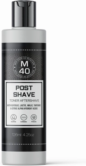Post Shave Toner (4.25 oz.): Exfoliates Dead Skin, Hydrates, and Soothes Shaving Irritation