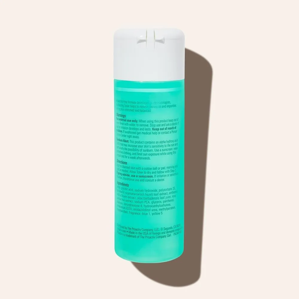 Proactiv Hydrating Facial Toner for Sensitive Skin - Alcohol Free Toner for Face Care - Pore Tightening Glycolic Acid and Witch Hazel Formula - Acne Toner to Balance Skin and Remove Impurities, 4 oz.