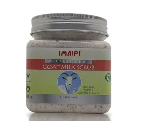 Professional Goat Milk Scrub with Vitamin E and Olive Oil, 330ml, All Skin Types