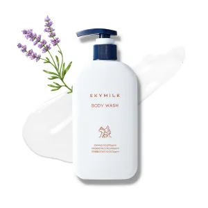 Pro/Prebiotic Body Wash with Donkey Milk | 300 ml 10.14 Fl.Oz | Gentle | Moisturizing | pH Balanced | Non-Irritating | Hypoallergenic | Ideal for Sensitive Skin | Korean Product