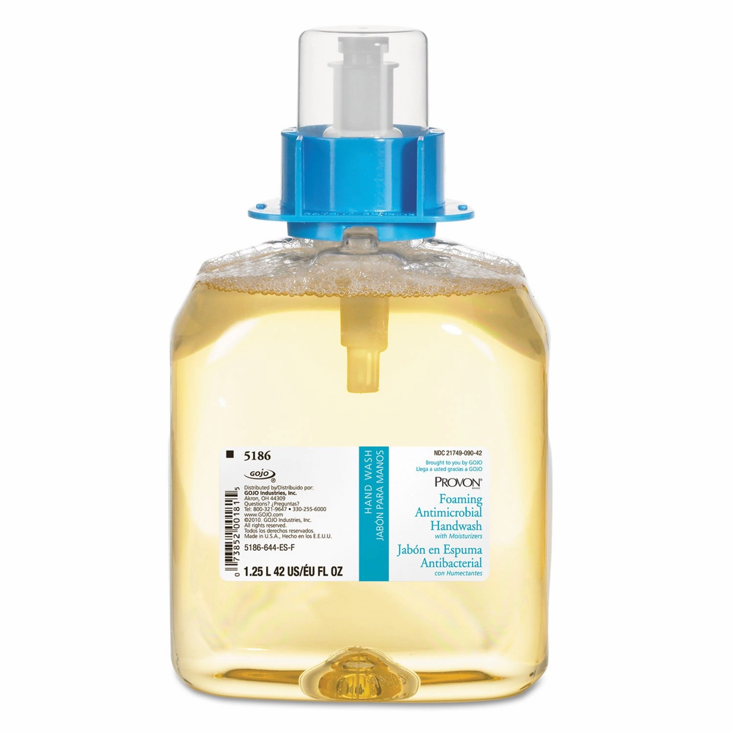 Provon 518603EA Foam Handwash Dispenser Refill, FMX-12,1250ml, Floral