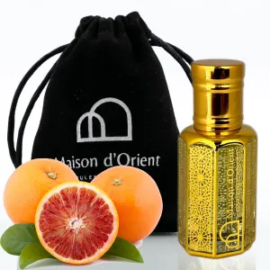 Pure Essence Perfume Oil 12 mL – Oriental Citrus and Vanilla with Sicilian Orange and Exotic Fruits. Alcohol Free Long Lasting Oil, Compliment Magnet