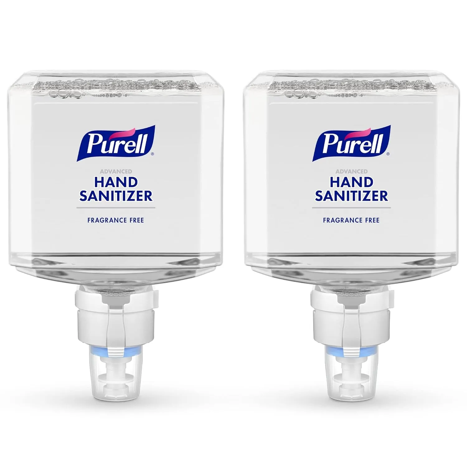 PURELL Advanced Hand Sanitizer Gentle & Free Foam, Fragrance Free, 1200 mL Refill for PURELL ES8 Automatic Hand Sanitizer Dispenser (Pack of 2) - 7751-02
