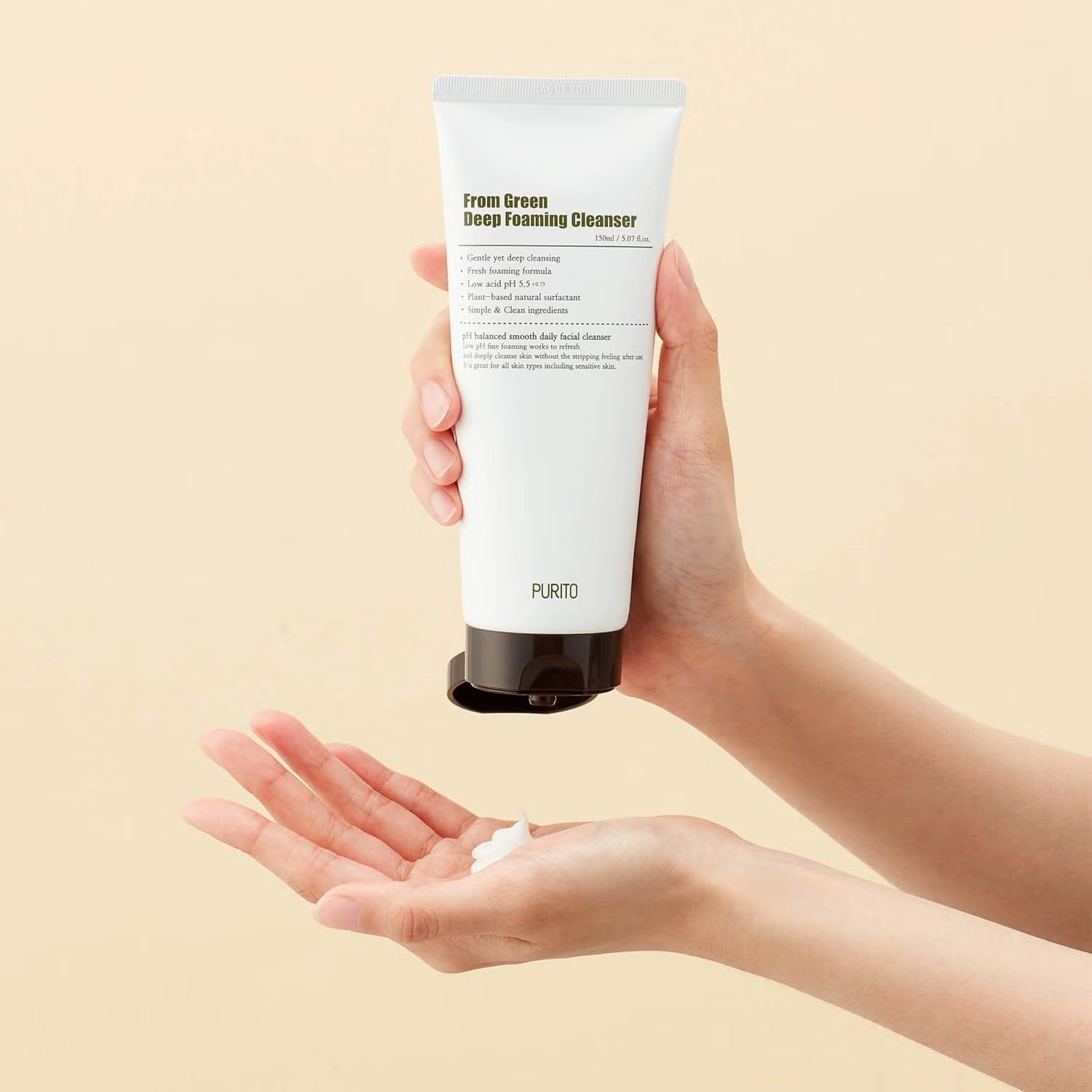 PURITO From Green Deep Foaming Cleanser 150ml