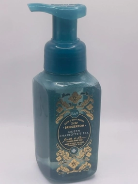Queen (Charlottes) Tea Gentle Foaming Hand Soap 8.75 Ounce Full Size Pump Bottle Wash