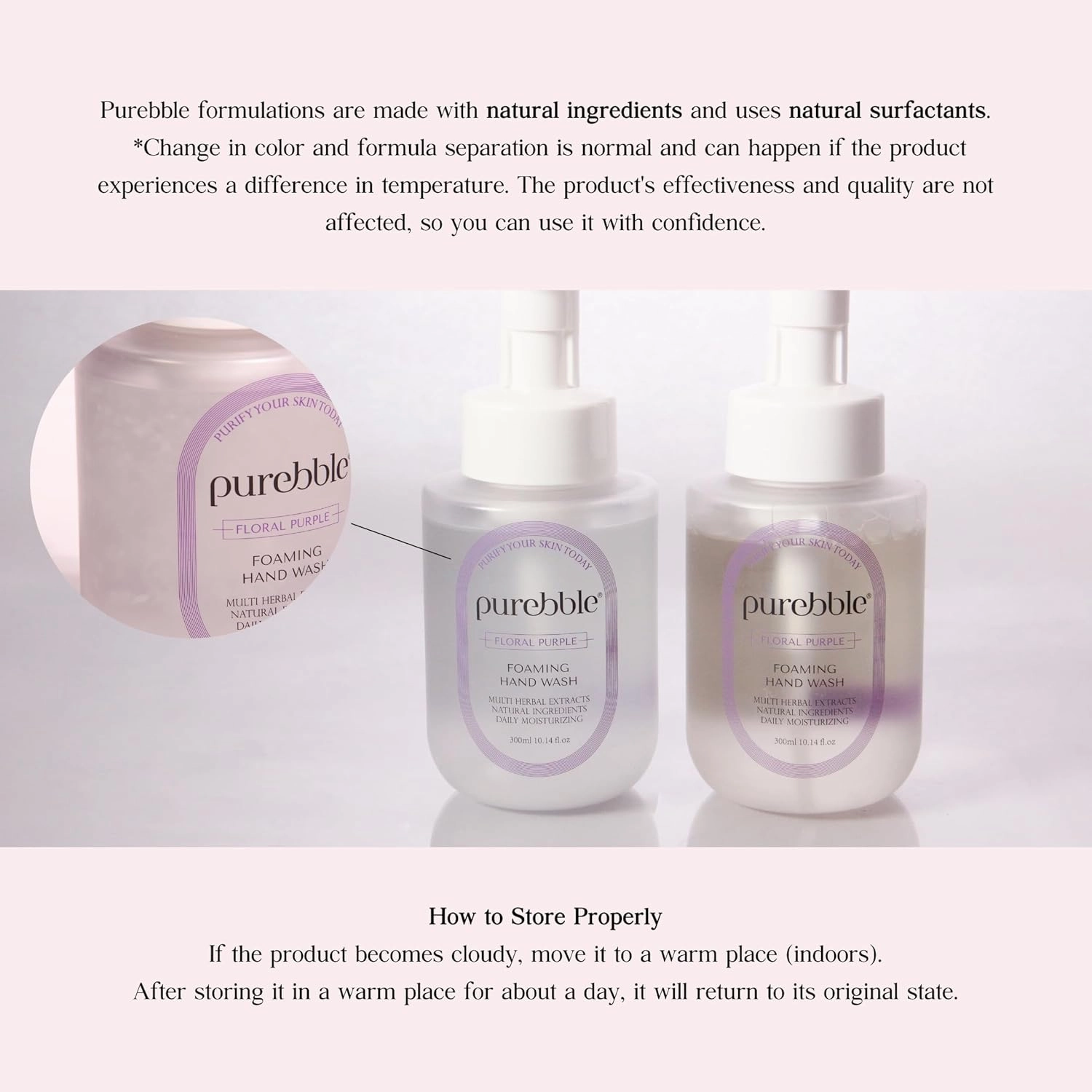 Refreshing Green Foaming Hand Wash with Hyaluronic Acid, Earthy Scent | Gentle |Botanical Ingredients | Cruelty Free, Sulfate Free | 2 Pack