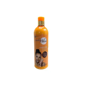 SahelWhite Beauty Lotion, Revitalizing, Skin Tone Enchancing, Moisturizing Face And Body Lotion with Carrot Oil, 16.9 Fl Oz / 500 ml