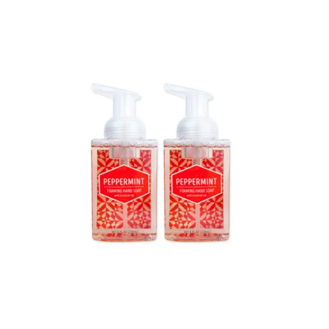 Scented Foaming Hand Soap - set of 2 (Peppermint)