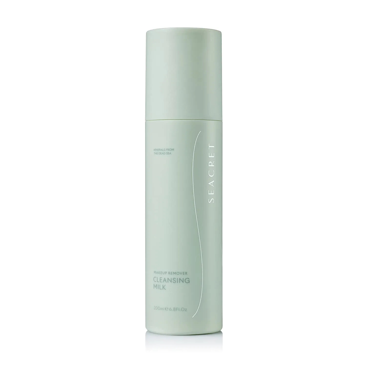 SEACRET Facial Cleansing Milk – Non-Foaming Milk Cleanser with Dead Sea Minerals, Sesame, Grape Seed & Jojoba Oils – Gentle Face Wash & Makeup Remover, Hydrates & Conditions Skin, 6.8 FL OZ