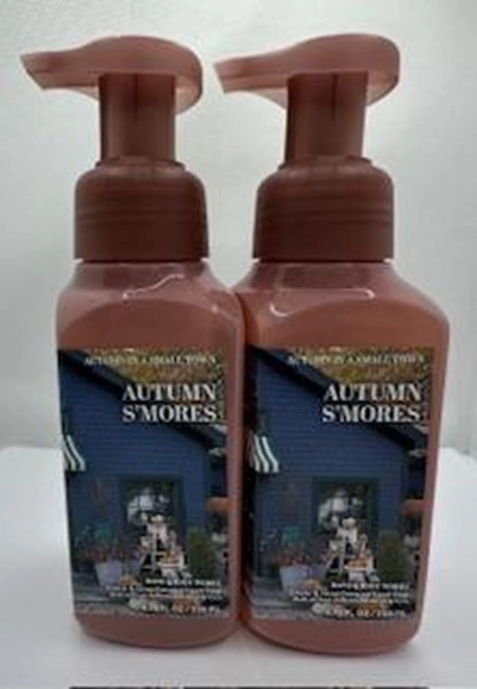 Set of 2 Autumn S'mores Gentle & Clean Foaming Hand Soap 8.75 Ounce