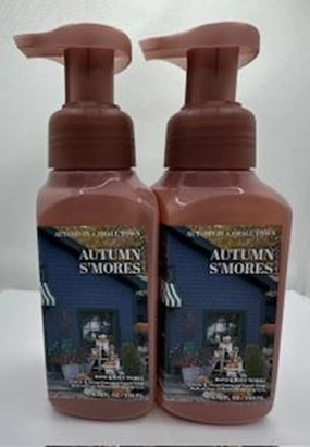 Set of 2 Autumn S'mores Gentle & Clean Foaming Hand Soap 8.75 Ounce