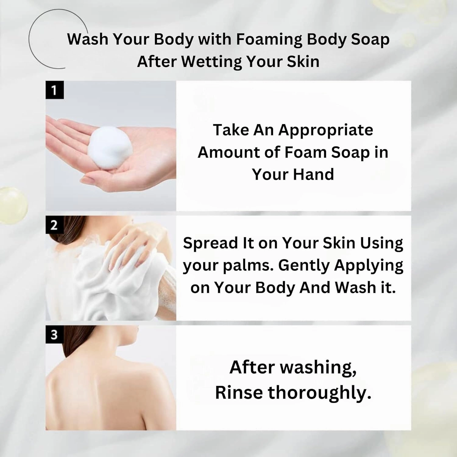 Shea Butter Body Wash Foaming for Women & Men, Organic Liquid Soap for Sensitive & Dry Skin with Botanical Buttermilk™ from Japan, Sulfate & Paraben Free, Water Lily & Raspberryh, 15.2 Fl Oz