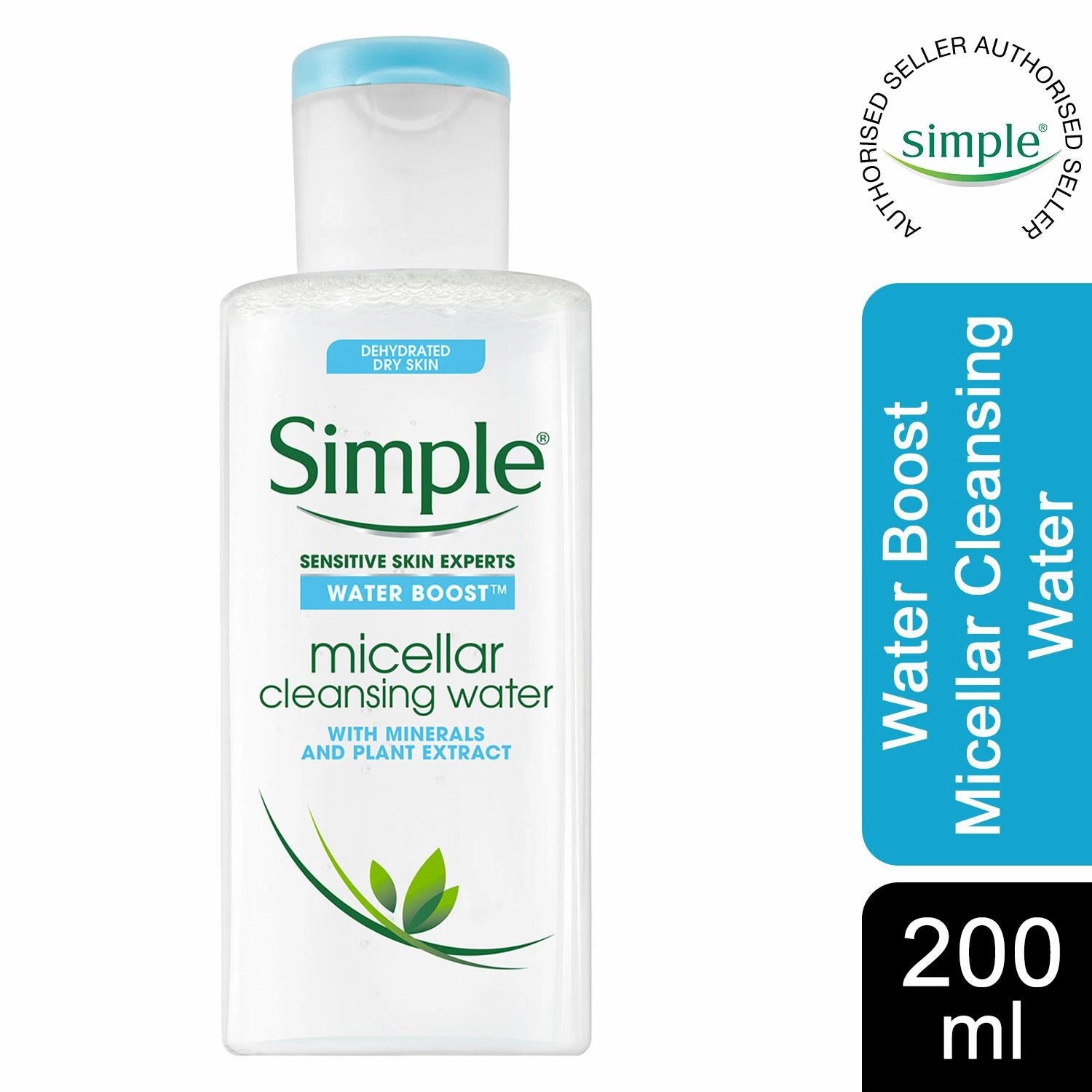 Simple Hydrating Booster Bundle Micellarwater,NightCream,Wipes,FaceWash & Mask