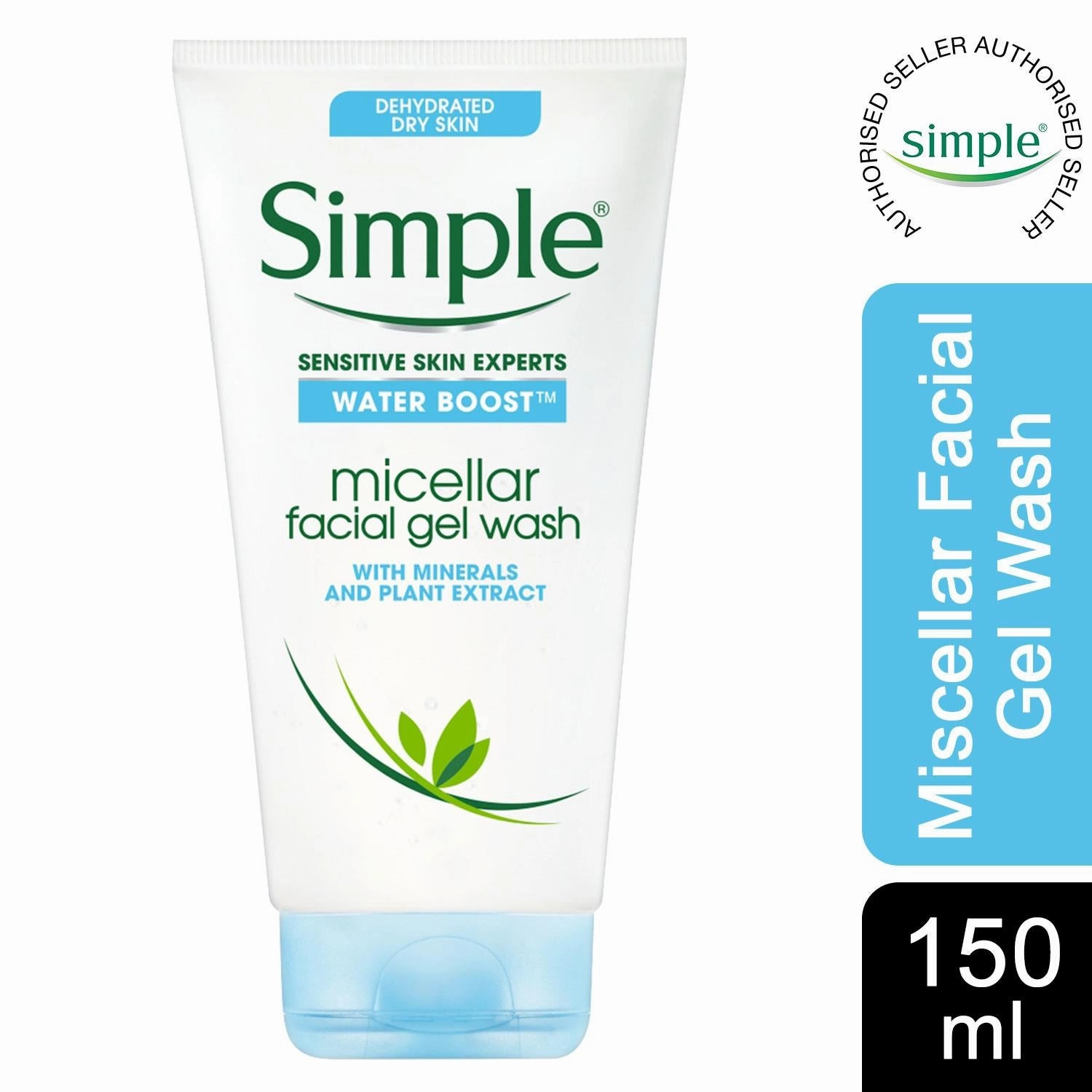 Simple Hydrating Booster Bundle Micellarwater,NightCream,Wipes,FaceWash & Mask