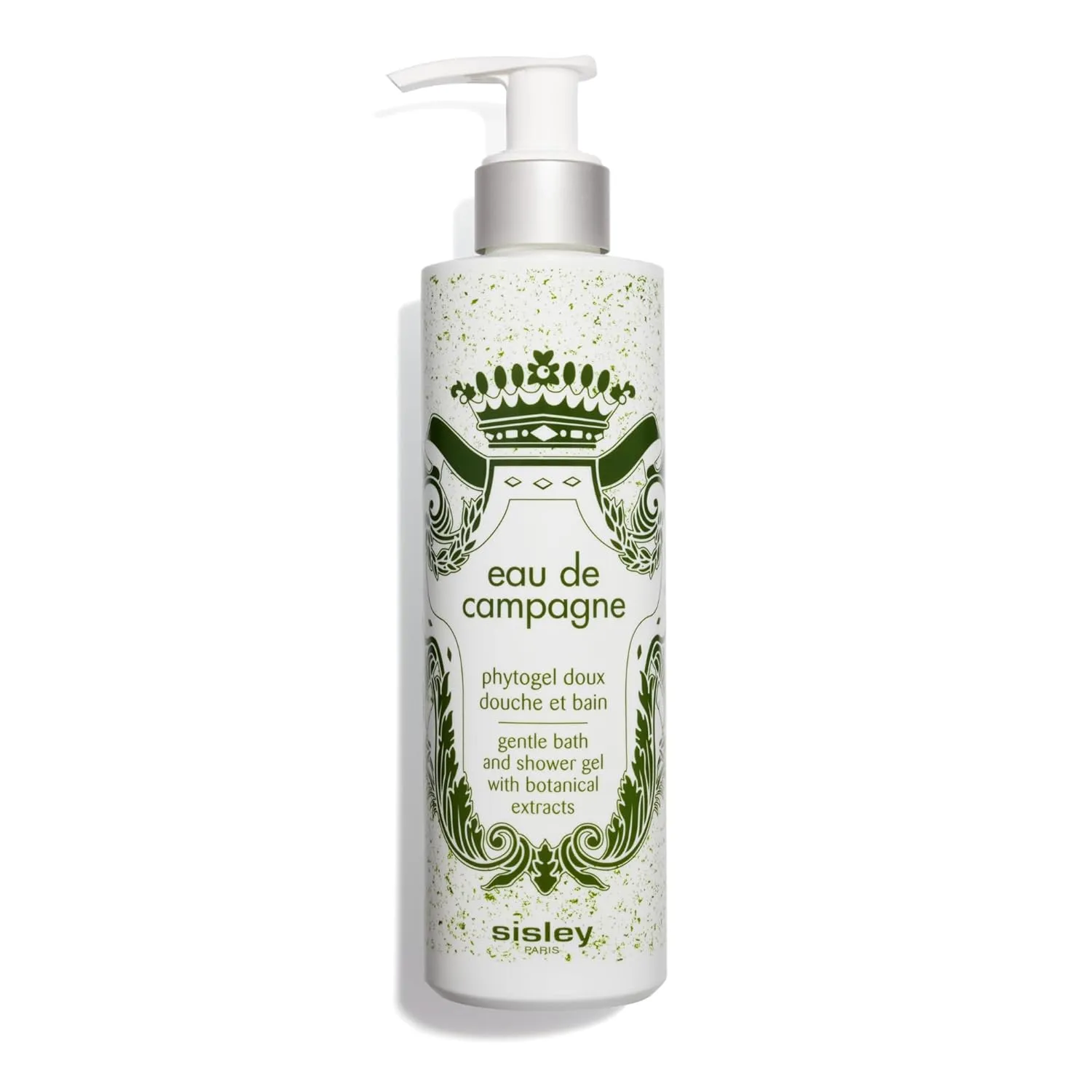 Sisley Paris Eau de Campagne Bath and Shower Gel - 250 mL - Gentle, Creamy, Foaming Body Cleanser with Botanical Extracts